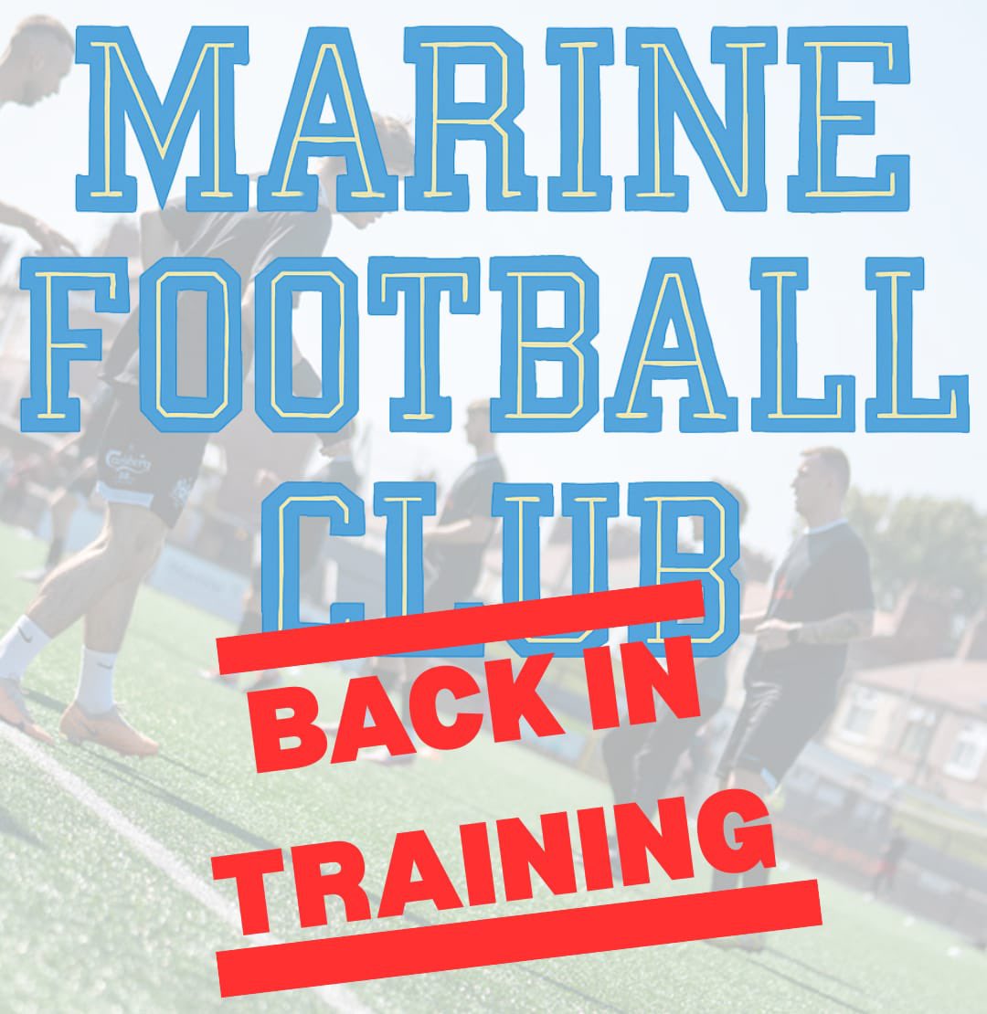 💪 The team are back in training for pre-season this evening as the countdown to our return to action begins!

#WeAreMarine