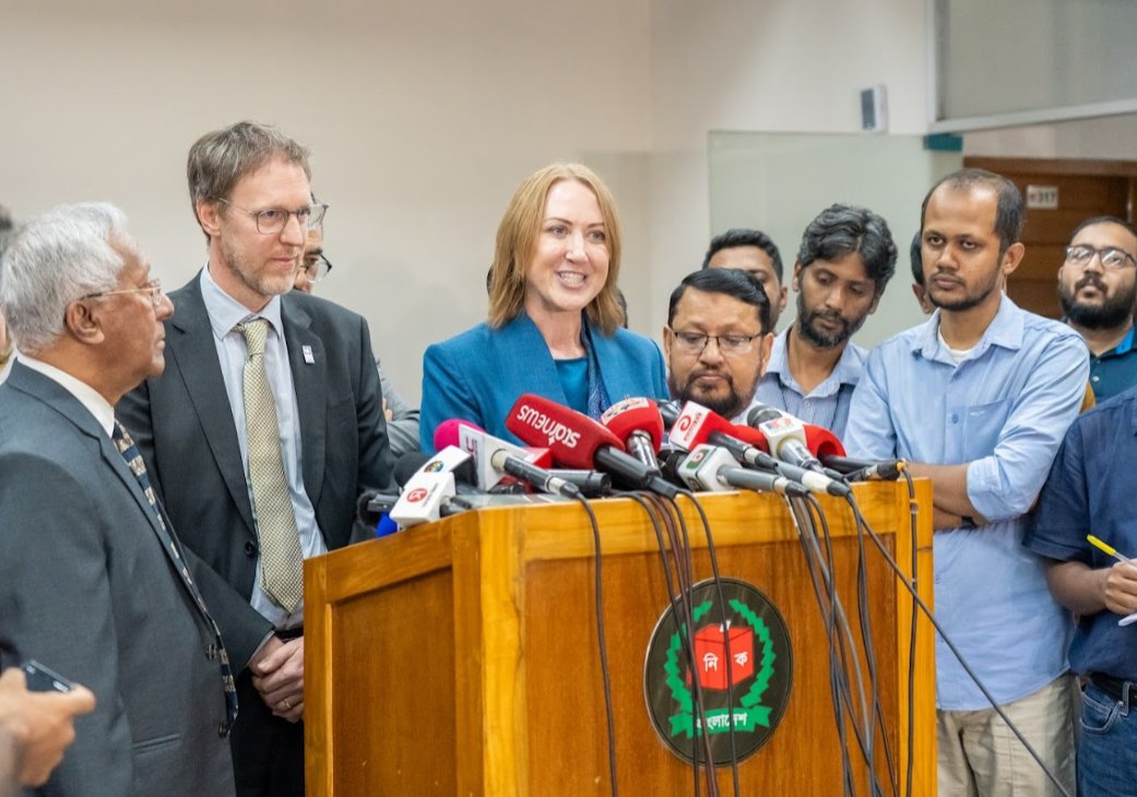 Susan Ryle (@aushcbangladesh) on Twitter photo Australia has joined with <a href="/UNDP_BD/">UNDP Bangladesh</a> to support Bangladesh’s democratic journey through the BALLOT Project. We are pleased to commit $2 million to support transparency, greater participation and sustainable institutional reform. Australia has joined with <a href="/UNDP_BD/">UNDP Bangladesh</a> to support Bangladesh’s democratic journey through the BALLOT Project. We are pleased to commit $2 million to support transparency, greater participation and sustainable institutional reform.