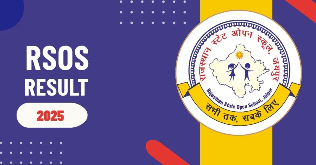 chaiprcharcha's tweet image. RSOS Result 2025: राजस्थान स्टेट ओपन स्कूल 10वीं और 12वीं का रिजल्ट घोषित, ऐसे करें स्कोरकार्ड डाउनलोड
chaiprcharcha.in/rsos-result-20…
#rsosresult