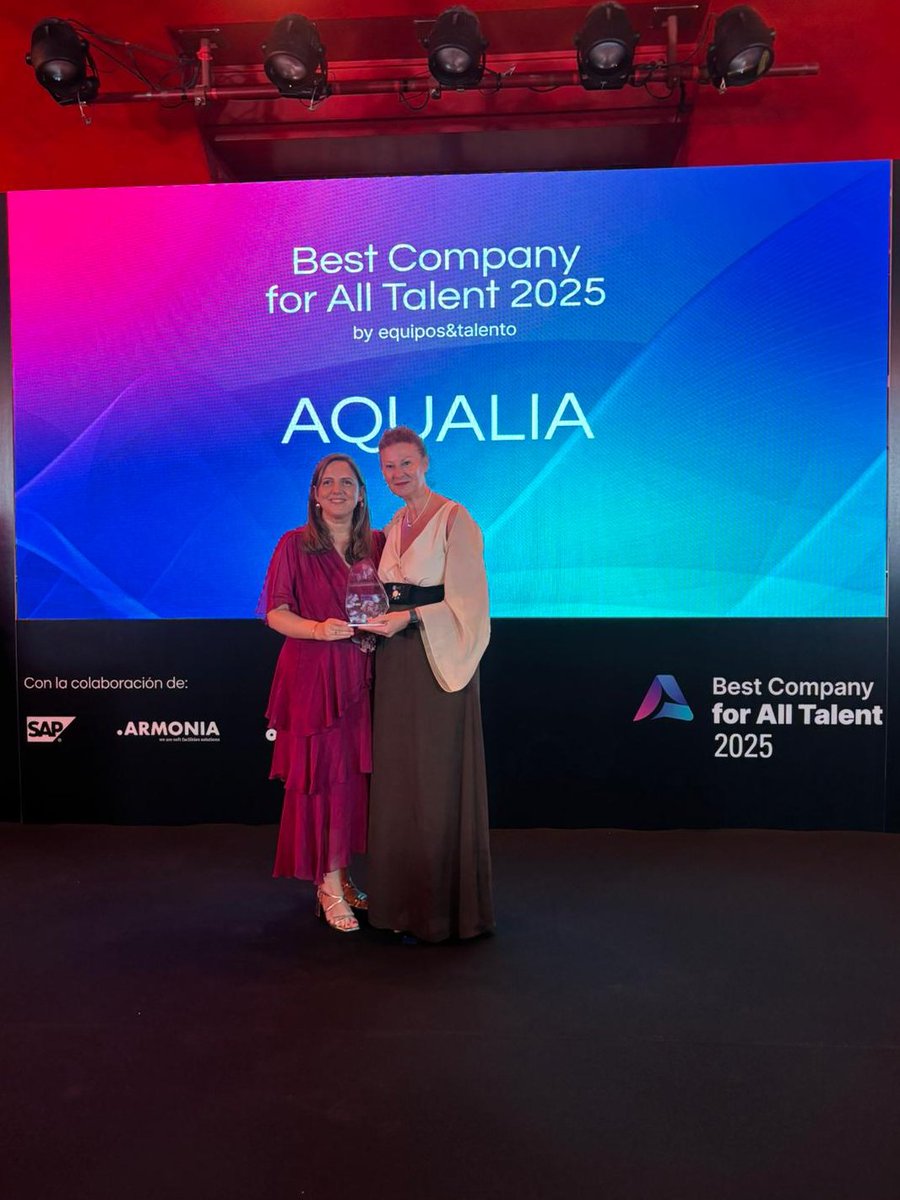 aqualia (@aqualia) on Twitter photo 🏆¡Somos una #BestCompanyforAllTalent2025! #Aqualia acaba de ser reconocida como una de las 100 empresas galardonadas por <a href="/EquiposyTalento/">Equipos&Talento</a> por haber superado con éxito 👏 el cuestionario que evalúa sus políticas y prácticas en #integración, gestión y desarrollo de todo su 🏆¡Somos una #BestCompanyforAllTalent2025! #Aqualia acaba de ser reconocida como una de las 100 empresas galardonadas por <a href="/EquiposyTalento/">Equipos&Talento</a> por haber superado con éxito 👏 el cuestionario que evalúa sus políticas y prácticas en #integración, gestión y desarrollo de todo su