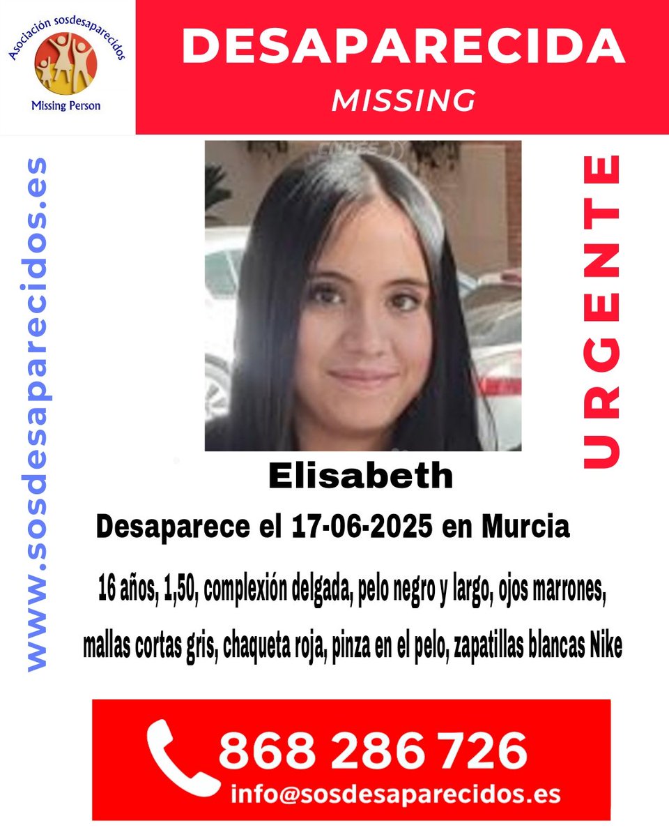 ALERTA DESAPARECIDOS (@sosdesaparecido) on Twitter photo 🆘 DESAPARECIDA
#sosdesaparecidos #Desaparecido #Missing #España #Murcia
Síguenos <a href="/sosdesaparecido/">ALERTA DESAPARECIDOS</a> 🆘 DESAPARECIDA
#sosdesaparecidos #Desaparecido #Missing #España #Murcia
Síguenos <a href="/sosdesaparecido/">ALERTA DESAPARECIDOS</a>