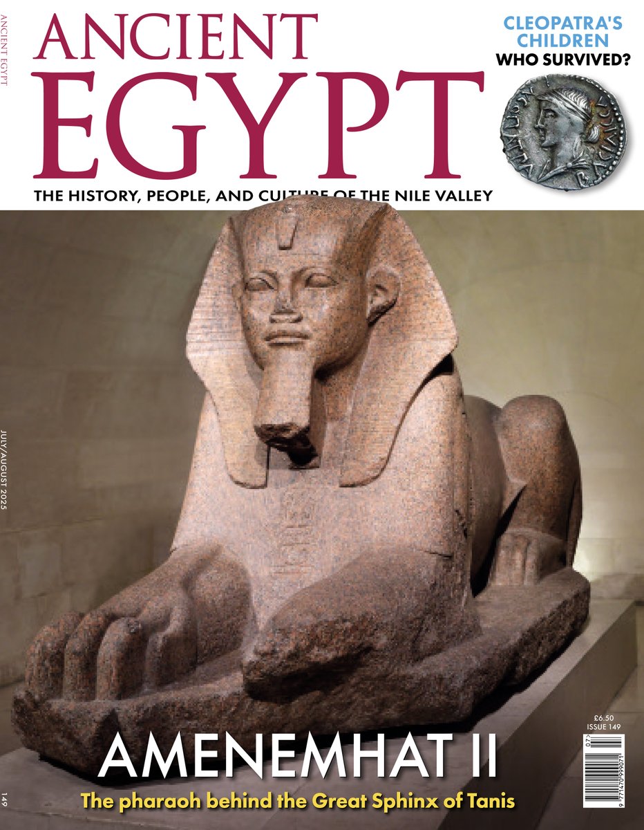 Out in the UK today! The latest issue of ANCIENT EGYPT MAGAZINE! Amenemhat II, news and discoveries, book reviews, tattoos, the children of Cleopatra VII, Egypt in Constantinople and more!
Subscribe to print / pdf / digital editions here: ancientegyptmagazine.com
Enjoy!
Sarah