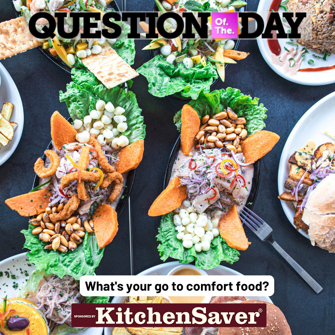 QUESTION OF THE DAY: What's your go to comfort food?

Comment your answer below!!