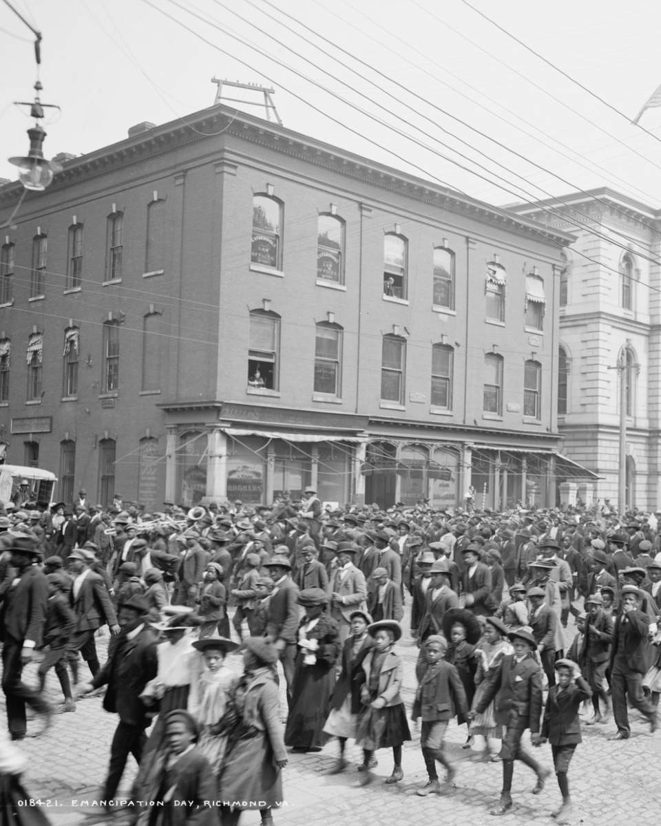 NCRMuseum's tweet photo. #OTD we celebrate #Juneteenth. From the day emancipation was declared, newly freed Black communities built a legacy of empowerment through education, culture, &amp; mutual support. We honor this day by reflecting on our past &amp; recommitting to progress. https://t.co/SXKMhcfG9U
