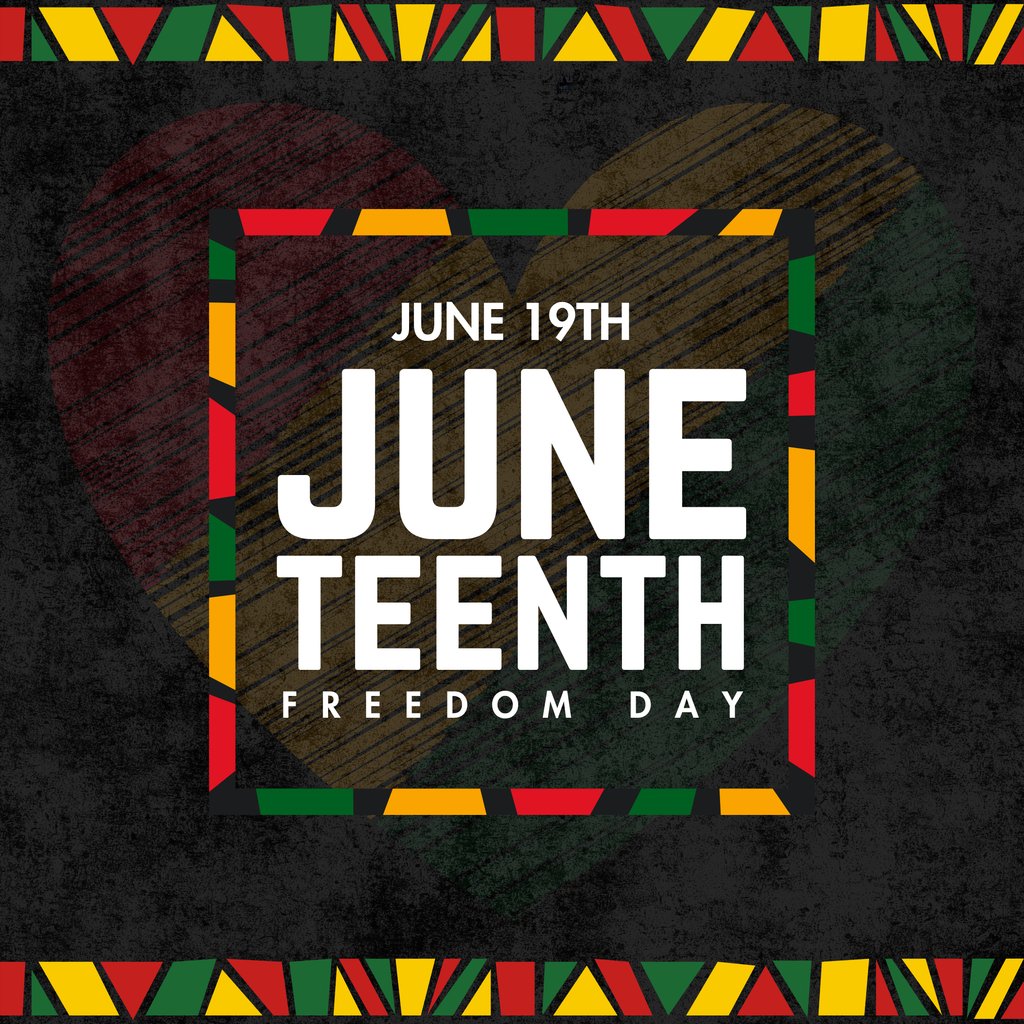 Celebrate Juneteenth – Freedom Day
Learn more about Juneteenth from the National Museum of African American History and Culture: 
nmaahc.si.edu/blog-post/hist…
#Juneteenth #FreedomDay