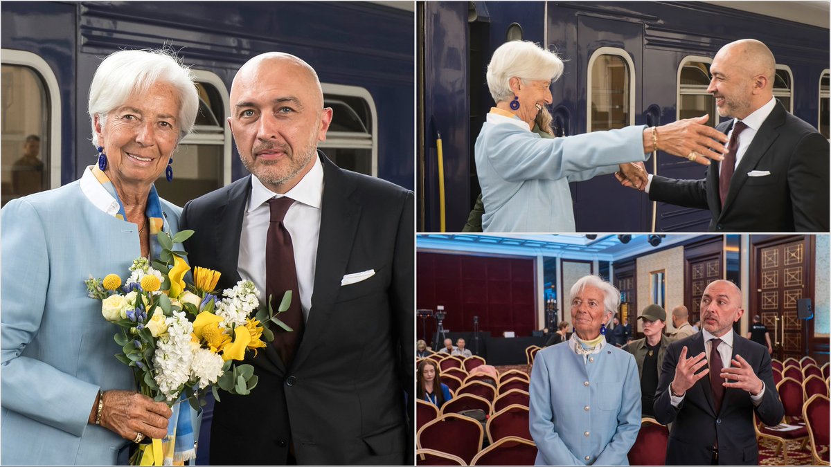 My heartfelt thanks to National Bank of Ukraine Governor Andriy Pyshnyy for the warm welcome to Kyiv.

Europe continues to stand in solidarity with Ukraine.