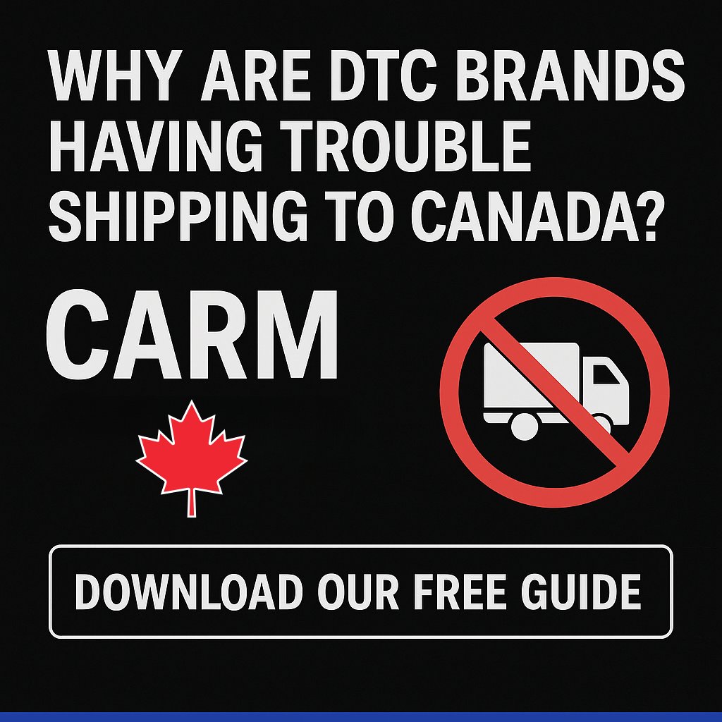 Rush_Order's tweet image. 🚫 🍁 Why are so many DTC brands getting their shipments blocked at the Canadian border?

Short answer: CARM

Download our free guide to help navigate CARM compliance (no email required - really it's our gift to you): bit.ly/4mRmvWC