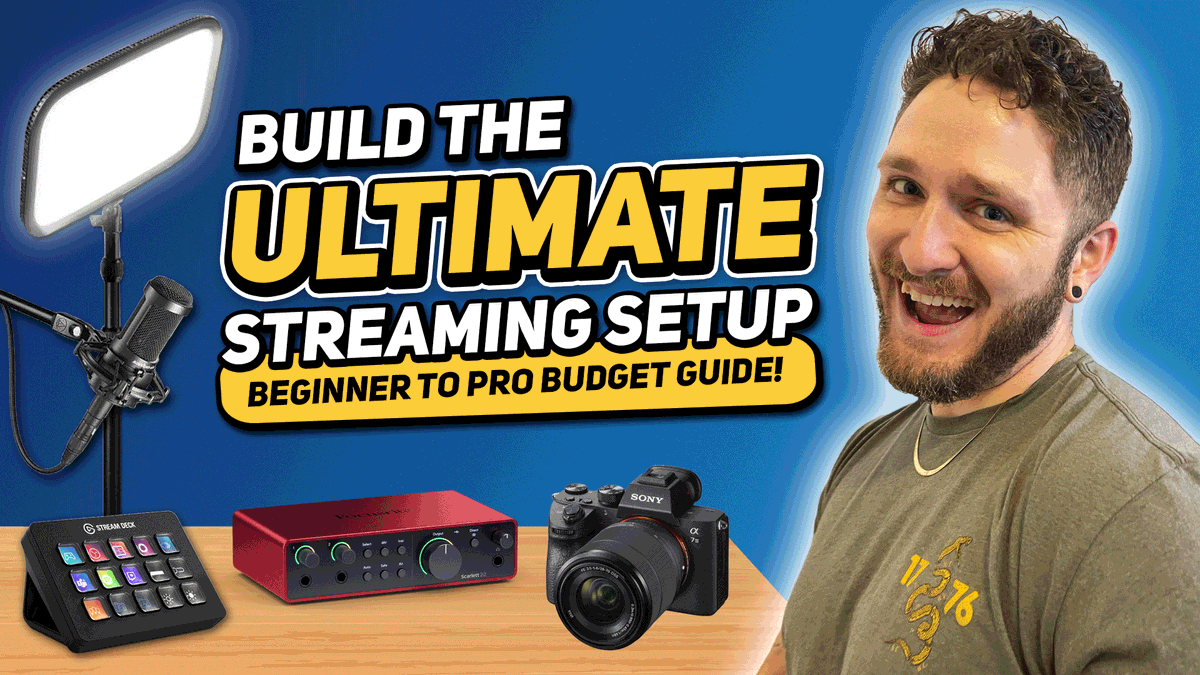 🚨 NEW VIDEO DROP🚨

Want a pro-level stream setup without breaking the bank? 

I break down the Ultimate Streaming Setup for every budget - Beginner, Intermediate, and Pro.

🔗youtu.be/NattZCMzeb0

#StreamerTips #ContentCreation #StreamGear