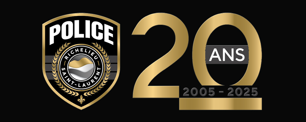 20e ANNIVERSAIRE |  La <a href="/riprsl/">Police Richelieu-Saint-Laurent</a> célèbre aujourd’hui un moment marquant de son histoire : 20 années d’opérations au service de la population. bit.ly/4n8jql9