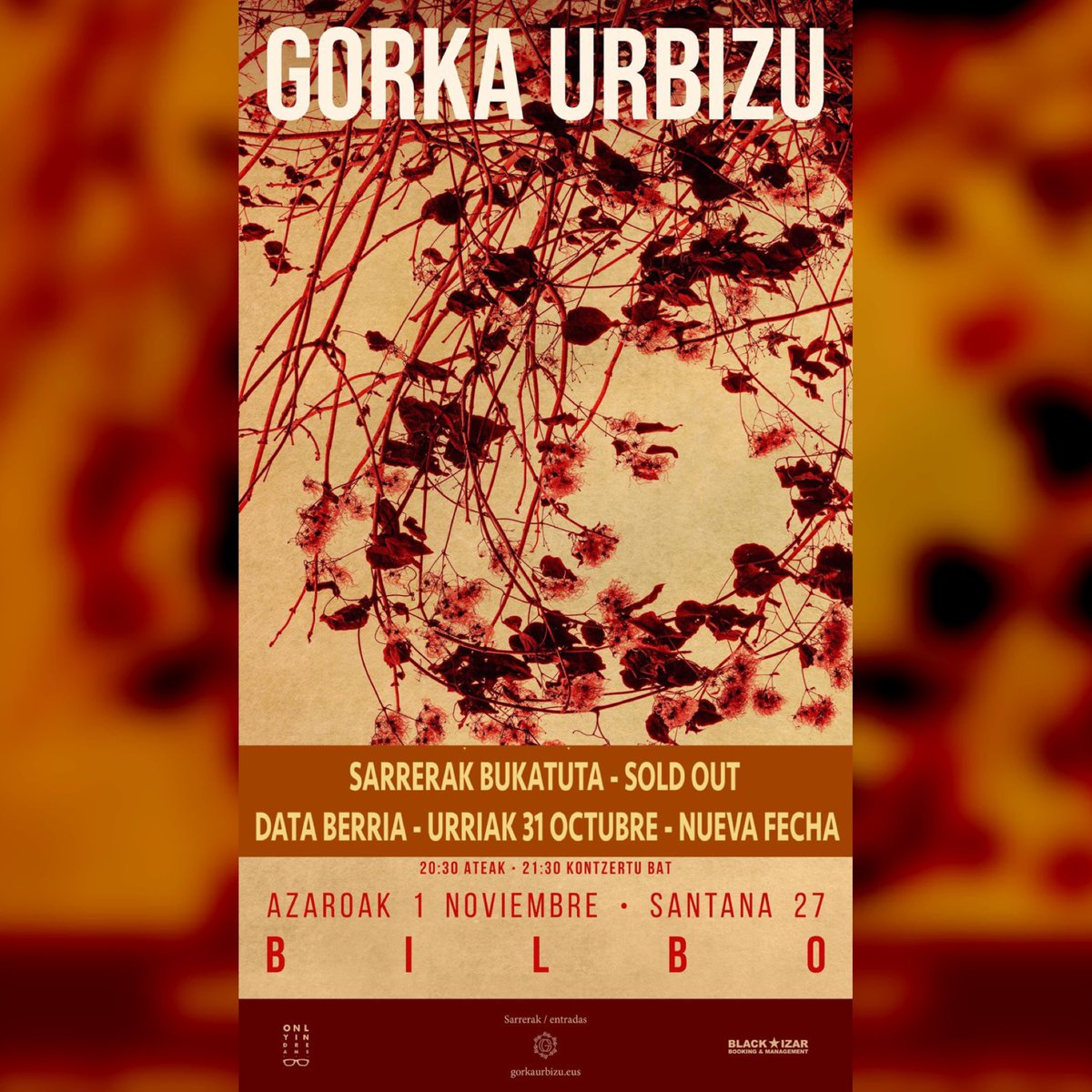 ⚠️⚠️ GU BILBO / Santana 27 ⚠️⚠️

👉Azaroak 1 Nov 
SARRERAK BUKATUTA - SOLD OUT

👉 DATA BERRIA - Nueva Fecha:
Urriak 31 Oct

🎟️ Sarrerak / Tickets: 
musikaze.net/web/?menu=138&… 

#tourbat2025 #GUbilbo