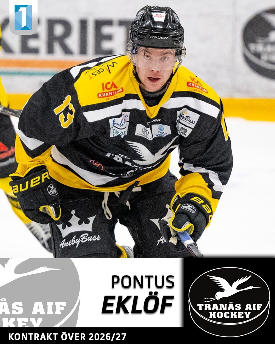 Tranås AIF firar midsommar med en hemvändare. ✈

Pontus Eklöf kommer tillbaka efter en säsong i franska division två.

🔗 Läs mer på Tranås hemsida på hockeyettan.se!

📸: Erik Hellquist