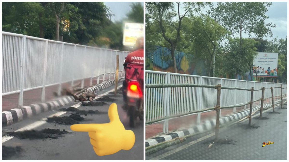 What should be done to people doing this to an absolutely fine road?