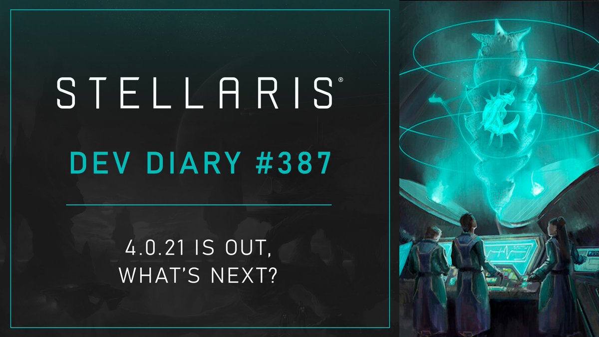 Game Director Eladrin has updates on what the Stellaris team will be focusing on -- what worked, what broke (sorry, Wilderness), and how we’re adjusting course to get 4.0 where it needs to be.

Dev Diary #387 - 4.0.21 is Out, What's Next? pdxint.at/44lOvdv