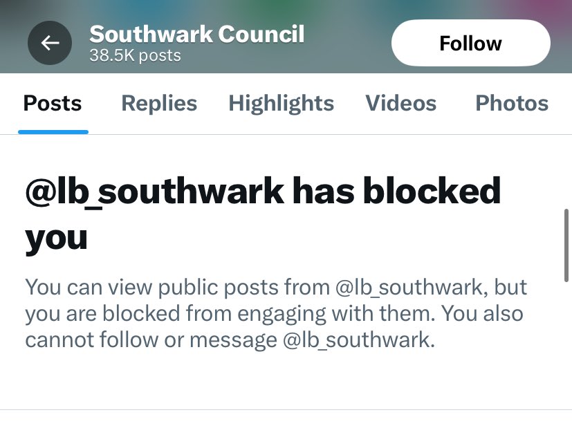 5) Southwark Council