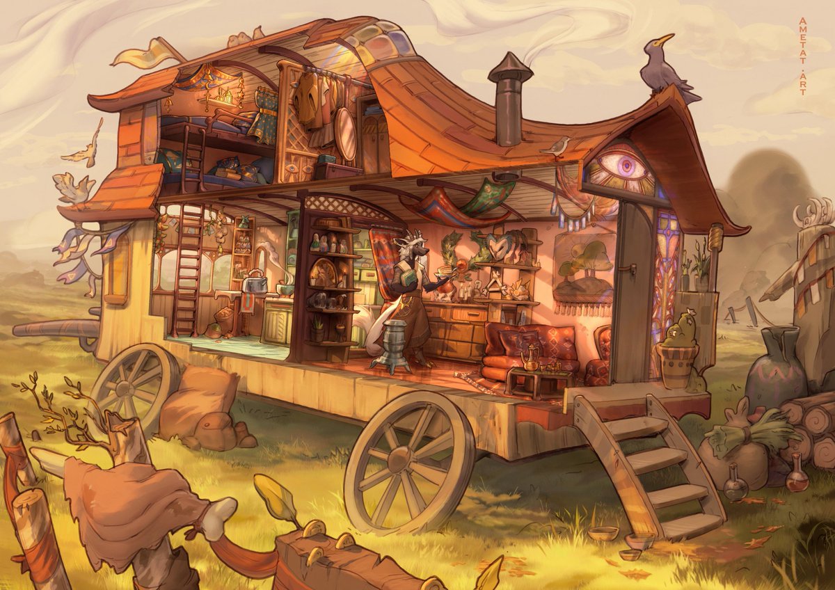 Ametat2's tweet image. 🌻 Warm pieces for the summer swelter! c: 🌻
🌄Full-time freelance fantasy artist, creating pieces for Glyde, Wild North, Arenanet Partner Program, and individual c0mms! 🌄
☀️Find my m3rch st0re 🛍️, c0mm info 🎨, and all of my socials on my website ⬇️!☀️
ametat.art