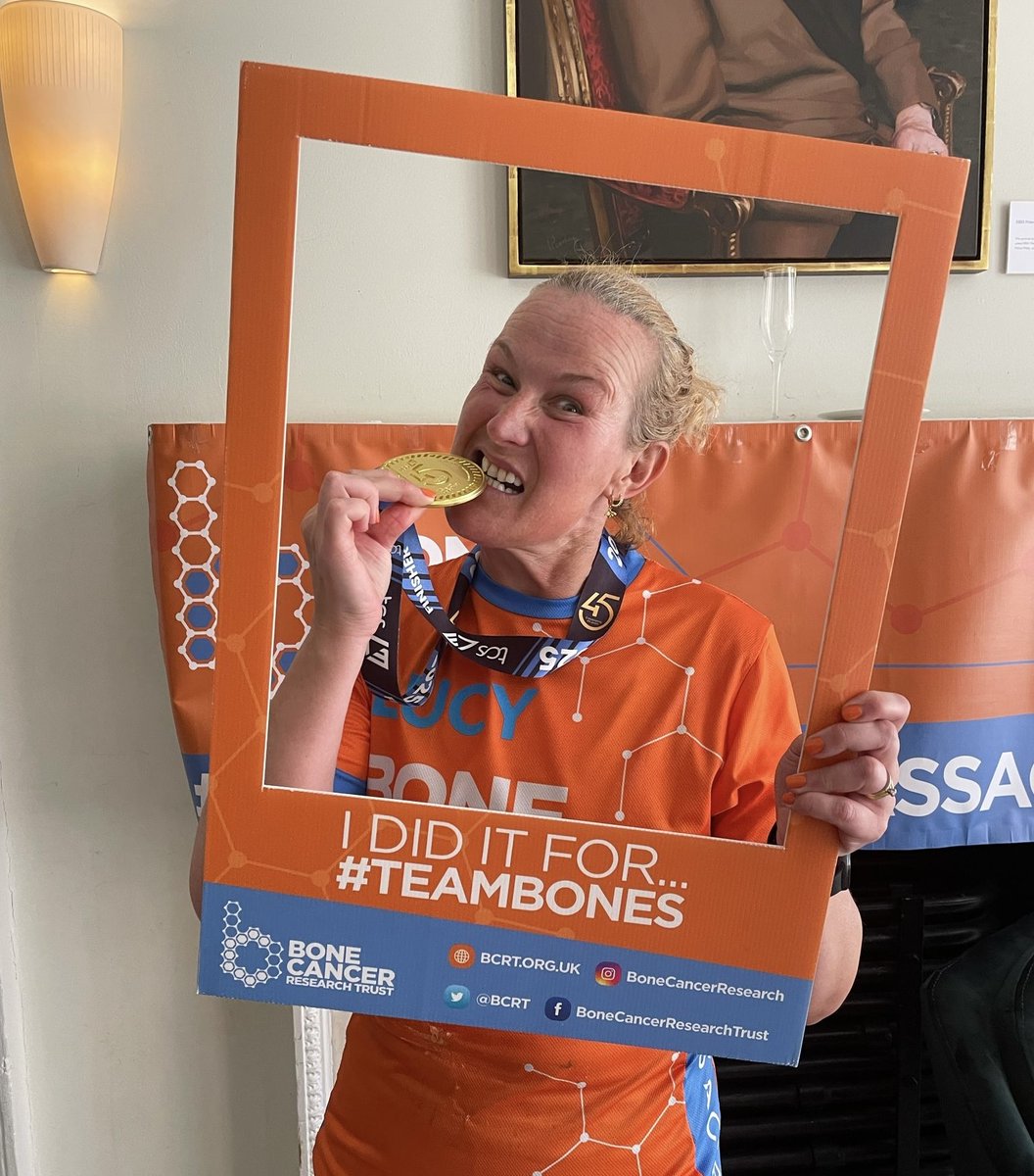 Got a <a href="/LondonMarathon/">TCS London Marathon</a> ballot place? Join the LARGEST Bone Cancer Research Trust team to date 🥳

- Fantastic #TeamBones support 
- Loud cheer points &amp; a post-run reception on the day!
- A chance to raise vital awareness and funds for an important cause 🧡

ow.ly/Ovh450WbOfr
