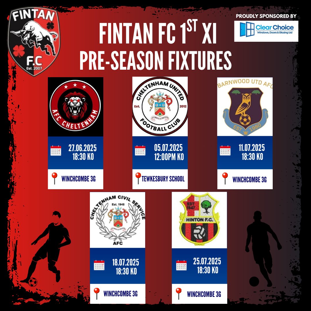 We are now preparing for a busy pre-season as we gear up for our debut campaign in the Northern Senior League. The squad is working hard to be ready for the challenges ahead, and we look forward to facing all of our opponents in what promises to be an exciting year! 🔴⚫️