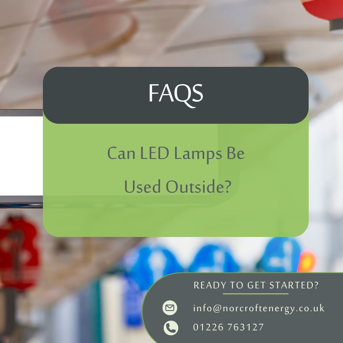 Got a bright idea for an LED feature outside, but wondering whether you can use LED Lamps outside? Absolutely! Many LEDs are made to work perfectly in waterproof fittings, so they’re great for gardens, patios, and outdoor lighting - even when the weather’s not on your side.