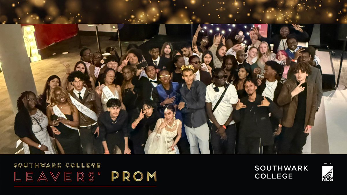 Thank you to everyone who joined us for #LeaversProm2025

To our students: We’re proud of everything you’ve achieved, and we wish you the best as you take on the next steps in your journey. 

Remember, the future is yours to shape!

#SouthwarkCollege