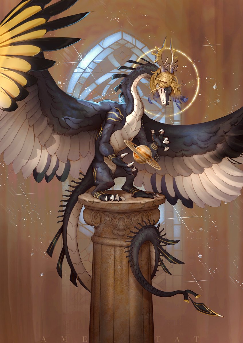 Ametat2's tweet image. 🌻 Warm pieces for the summer swelter! c: 🌻
🌄Full-time freelance fantasy artist, creating pieces for Glyde, Wild North, Arenanet Partner Program, and individual c0mms! 🌄
☀️Find my m3rch st0re 🛍️, c0mm info 🎨, and all of my socials on my website ⬇️!☀️
ametat.art