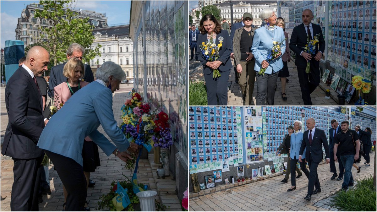 At the Wall of Remembrance in Kyiv, we honoured the Ukrainians who lost their lives because of Russia’s unjustified war of aggression.

We stand with Ukraine 🇺🇦