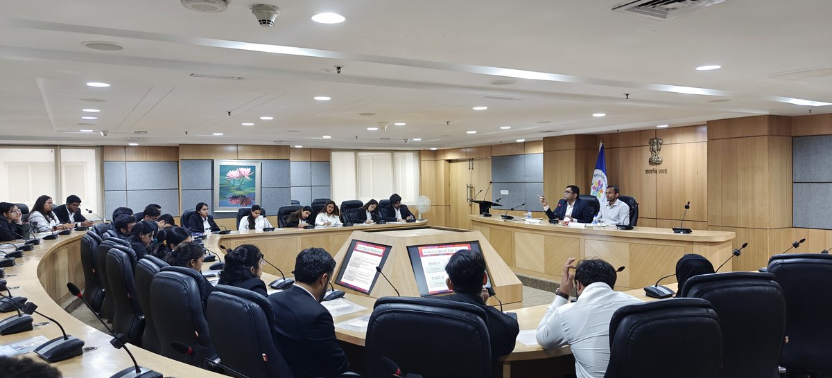An orientation session for NALSA Interns from various colleges across India was held on 16th June 2025 at the Conference Hall of Rouse Avenue Courts, New Delhi. A total of 34 interns participated in the session.