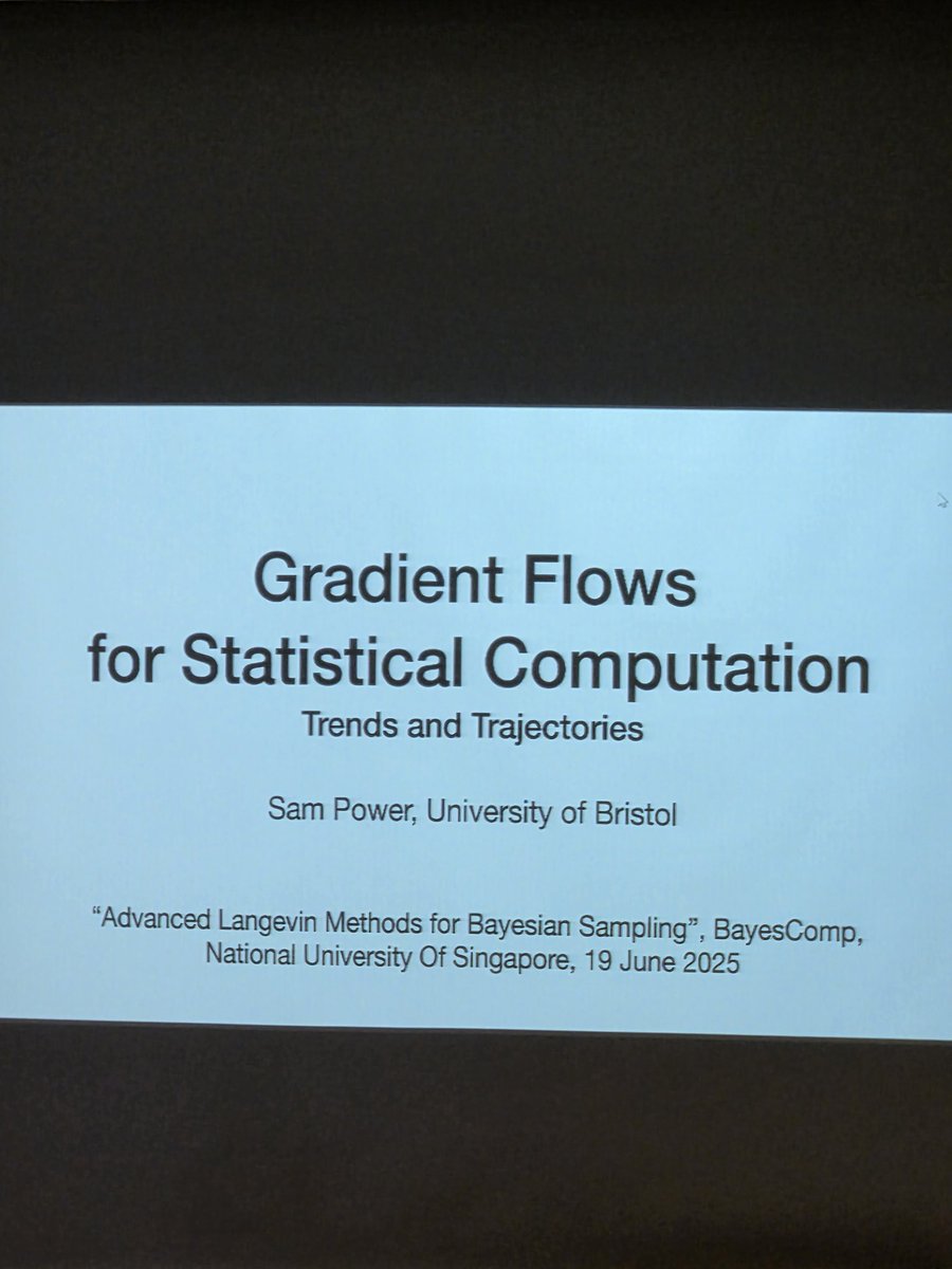 BayesComp Day 2:
​
​PDMP, gradient flow, isometric involution