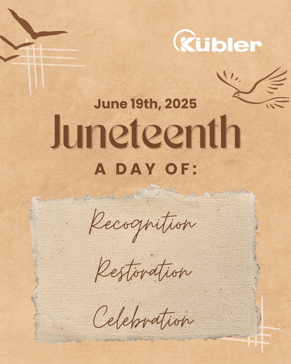 At Kuebler Inc., we reflect on the significance of this day and the journey toward equality and justice for all. We believe in fostering a culture of respect, inclusion, and opportunity — where every individual is valued and empowered to thrive.

Let’s take this time to learn!