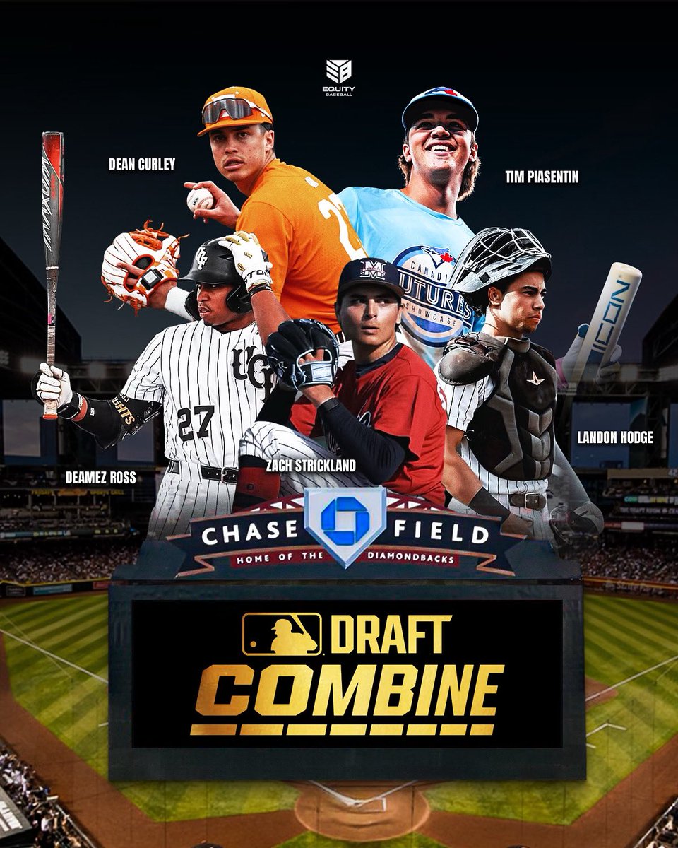 equitybaseball's tweet image. Good luck to all our guys competing in the @MLB Combine this week in Arizona