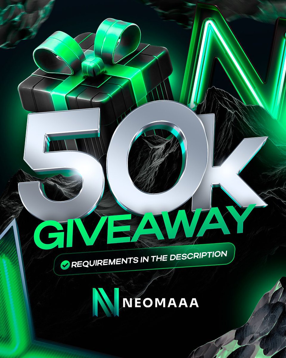 Hunter_Fx1's tweet photo. 🎁 GIVEAWAY TIME 
$50,000 Challenge up for grabs from Neomaa Funds

What you get
✅ Fair rules & spreads
✅ Fast payouts
✅ Dedicated support
✅ Global trader community

To enter:
1️⃣ Follow @francaceres @diegobullish @neomaaafunds @Hunter_Fx1 
2️⃣ Like & RT 
3️⃣ Comment “NEOMAAA” tag 2 trader

⏳ Winners in 72 hours — don’t miss out