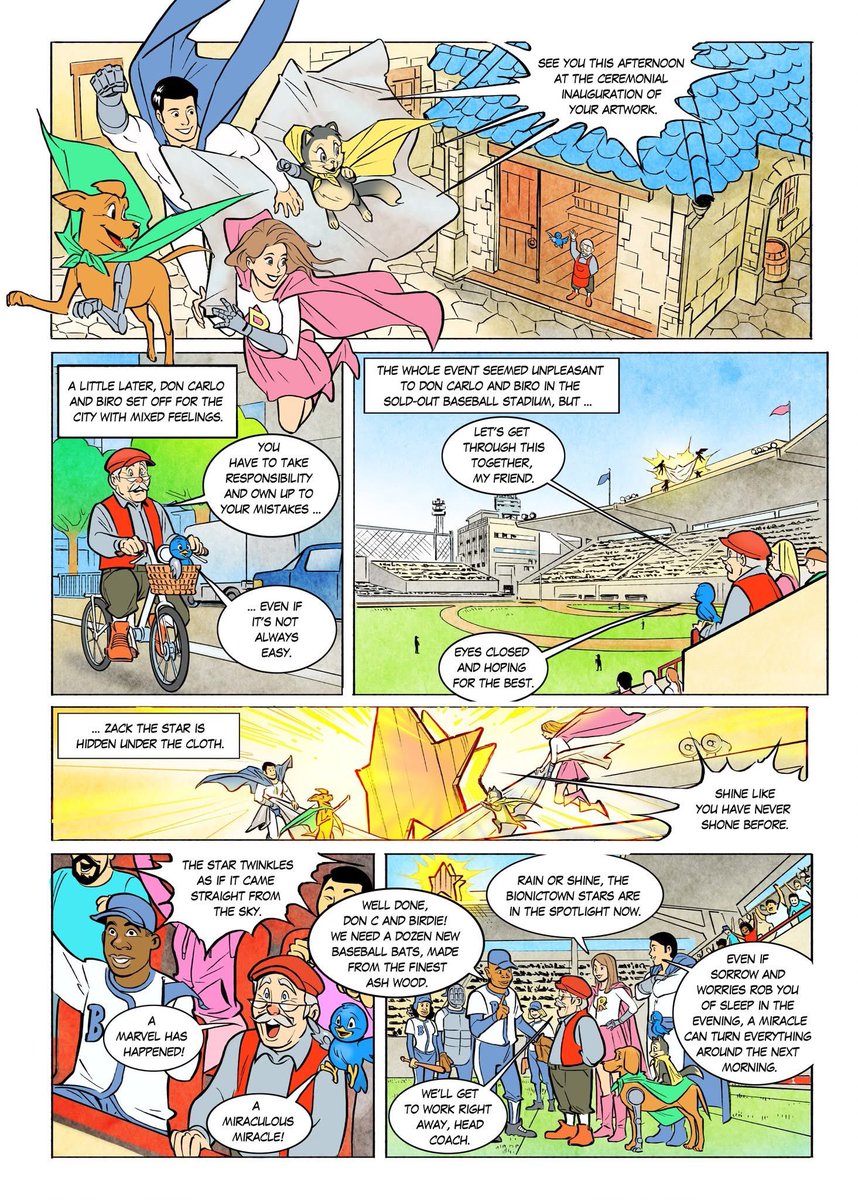 Das neueste Abenteuer von Bionicmania ist Carlo Collodi gewidmet, dem Autor von 'Die Abenteuer von Pinocchio'. 
Story in English 2/2