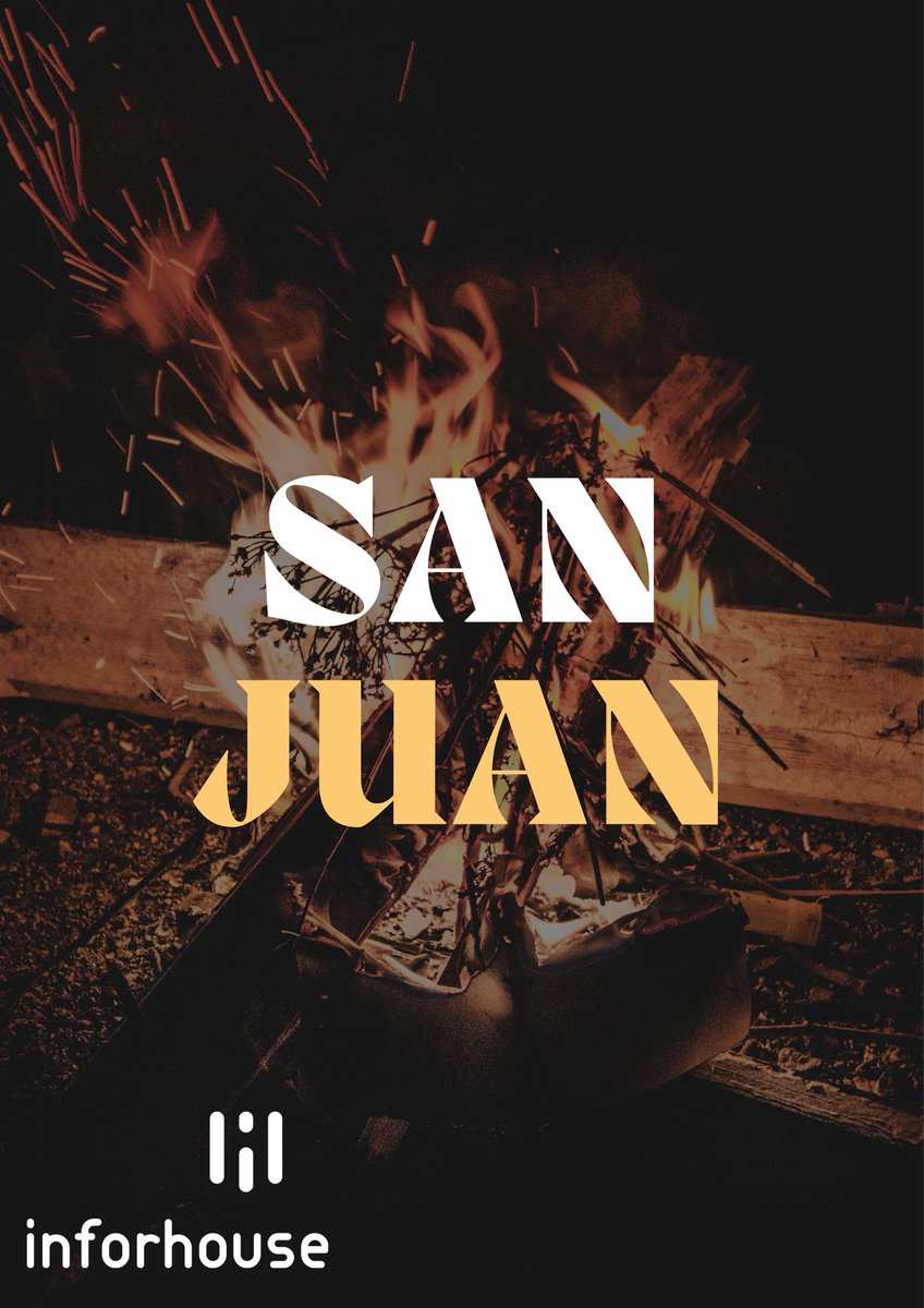 🔥Tenemos todo preparado para pasar una noche mágica de #SanJuan  ... disfrutadla y a saltar la #cacharela!!

#somosInforhouse #máscercadeTI