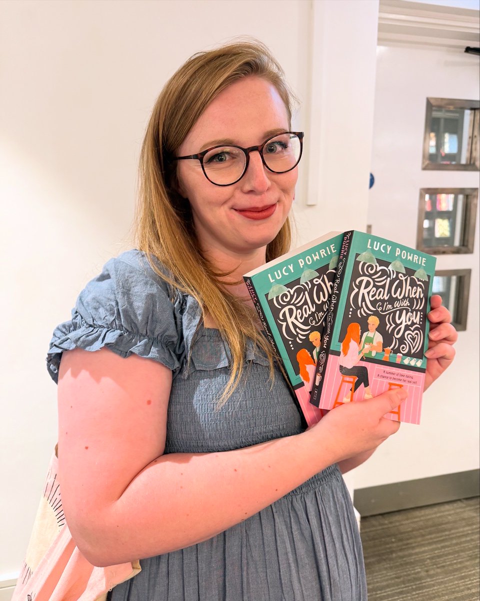 LucyTheReader's tweet image. TWO WEEKS to go until Real When I&apos;m With You, my YA fake dating autistic x ADHD romance! 🌊💕

And last night I finally got to hold it in my hands, the book I&apos;ve written my heart and soul into – that soon will belong to readers. Real When I&apos;m With You is a REAL BOOK!!