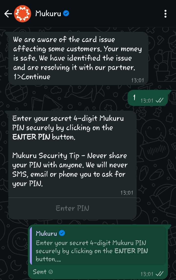 Pedeshee MJUKUU WA MATUNDA☢️(Kapsasur_Finnest (@mjukuuwamatunda) on Twitter photo is Mukuru Access Bank safe??? I have lost my Money Today <a href="/Radio702/">702</a> <a href="/Radio2000_ZA/">Radio 2000</a> <a href="/METROFMSA/">METROFM SABC</a> <a href="/SABCNews/">SABC News</a> #MukuruAccessBank #MukuruCard #MukuruSA is Mukuru Access Bank safe??? I have lost my Money Today <a href="/Radio702/">702</a> <a href="/Radio2000_ZA/">Radio 2000</a> <a href="/METROFMSA/">METROFM SABC</a> <a href="/SABCNews/">SABC News</a> #MukuruAccessBank #MukuruCard #MukuruSA