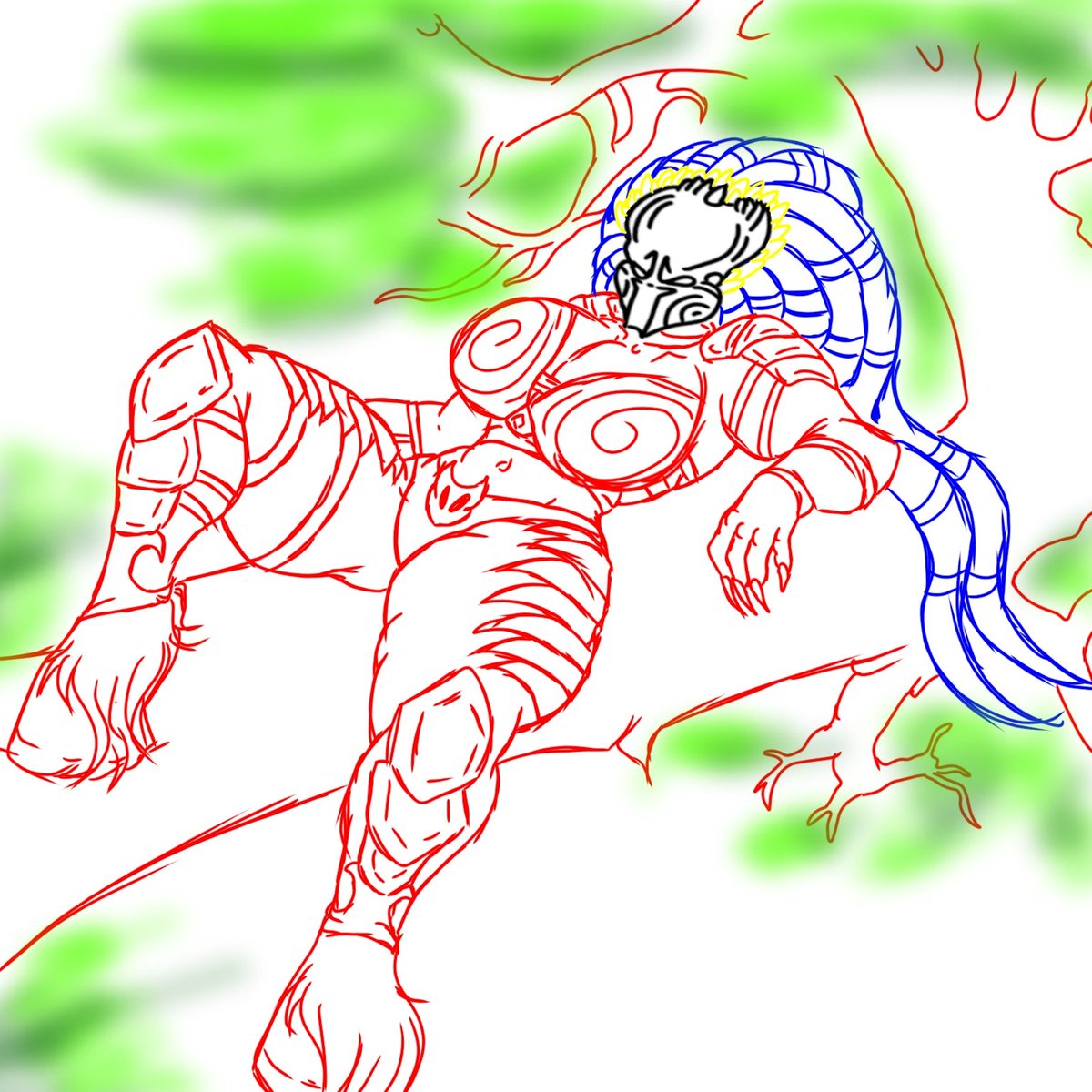 Vale218San's tweet photo. Art by me
(Nfws 🌍🪽🖤)
Making my Oc white female Yautja queen 👑 on her first time hunting her prey since she knows who her partner or companion would be, you would be true
#PredatorySparrow #predatorkillerfthekillers #depredadores #PredatorAsesinoDeAsesinos
❤️+🔁+💬) https://t.co/ggzYfdt2do