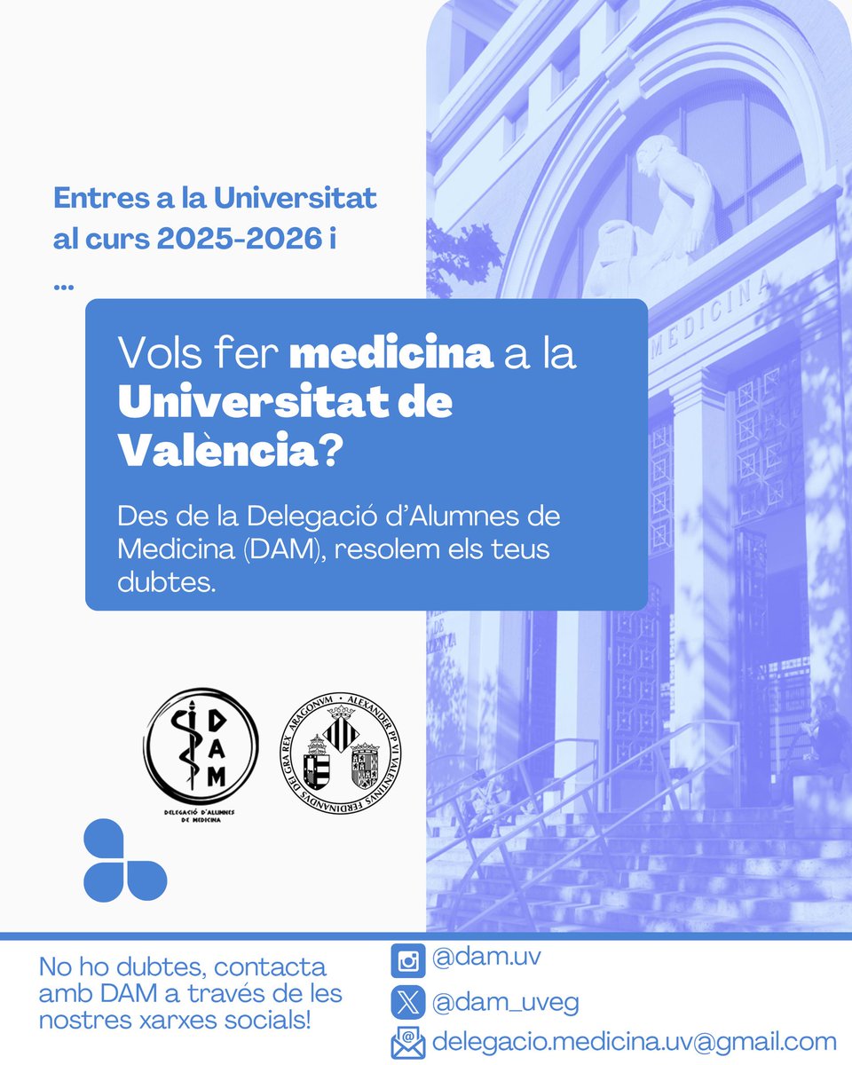 Delegació d'Alumnes de Medicina UV tweet media