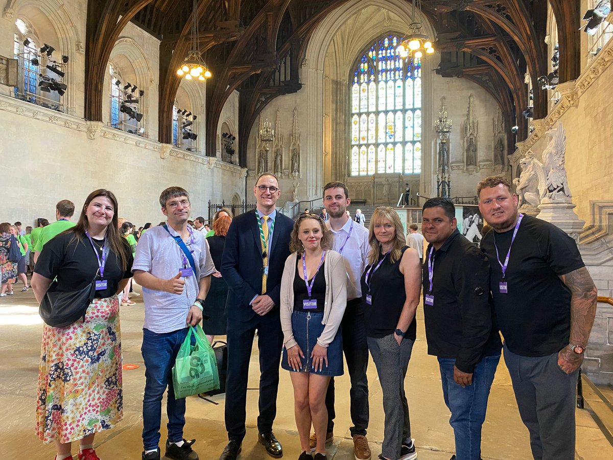 Yesterday, on the day the Government published its draft welfare reform bill, I met with Cambridge City Foodbank volunteers and organisers as part of Trussell's lobby day in Parliament. <a href="/TrussellUK/">Trussell</a> <a href="/foodbankcambs/">Cambridge City Foodbank</a>