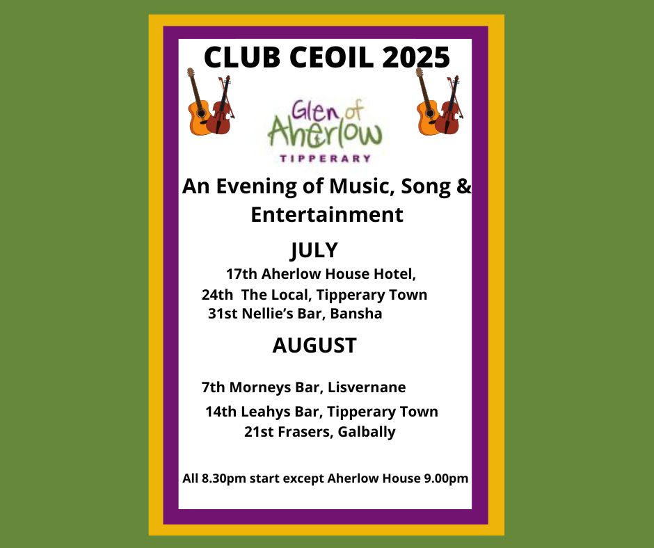 The Glen of Aherlow Fáilte Society tweet media