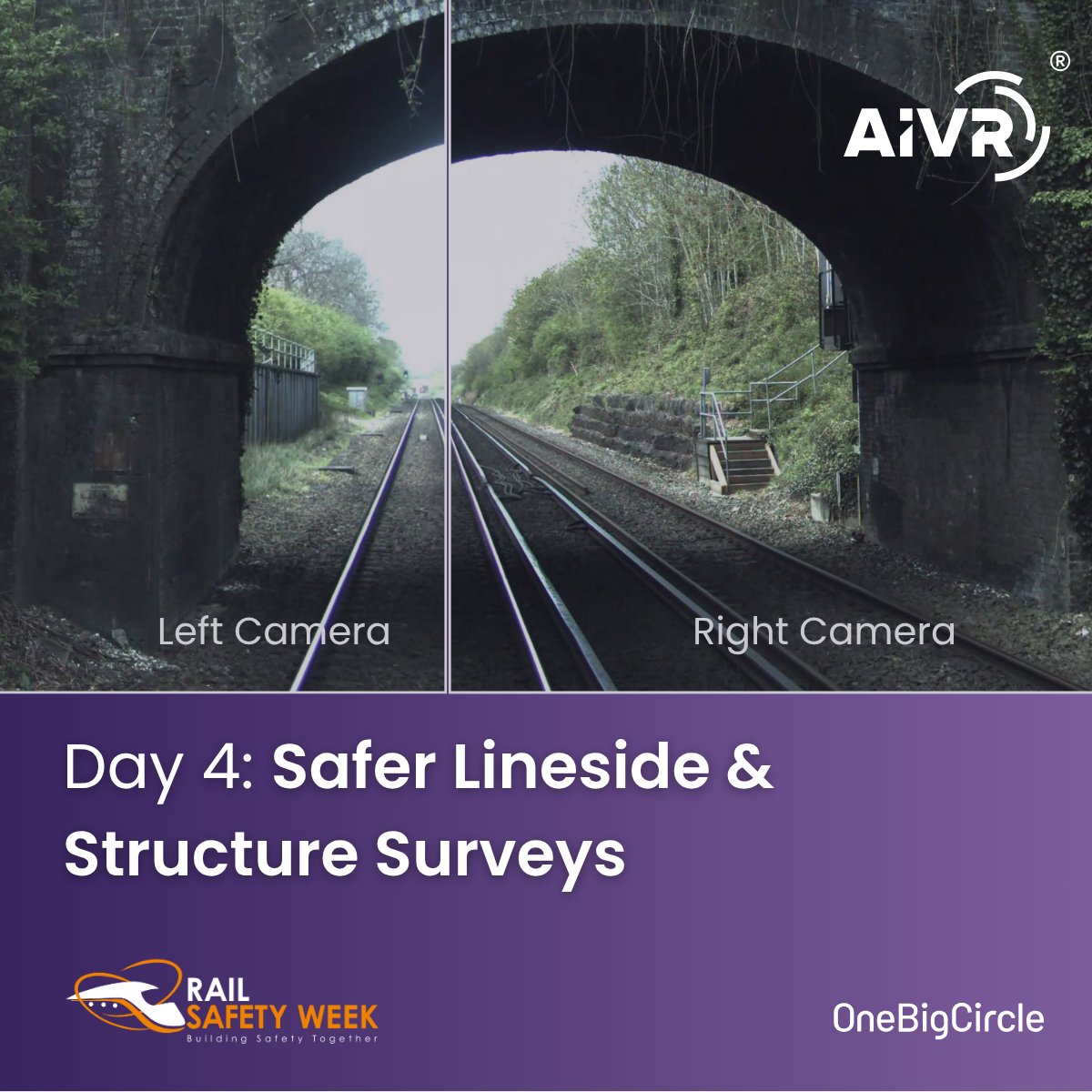 One Big Circle (@1bigcircle) on Twitter photo 🛤️<a href="/RailSafetyWeek/">Rail Safety Week</a> Day 4: Safer Lineside & Structure Surveys. The #AIVR Platform empowers teams to conduct asset and structural surveys remotely and collaboratively.
Read more: onebigcircle.co.uk/news/rail-safe…
#RSW #RailSafetyWeek 🛤️<a href="/RailSafetyWeek/">Rail Safety Week</a> Day 4: Safer Lineside & Structure Surveys. The #AIVR Platform empowers teams to conduct asset and structural surveys remotely and collaboratively.
Read more: onebigcircle.co.uk/news/rail-safe…
#RSW #RailSafetyWeek