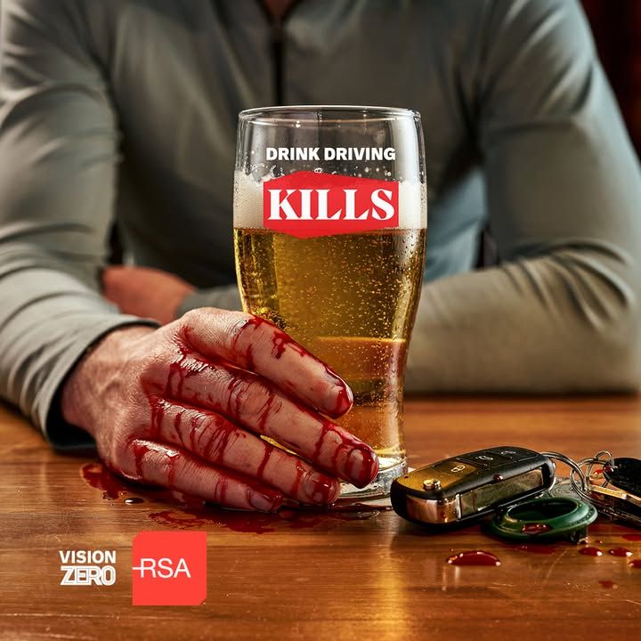 Drink Driving Kills. Plan your journey home. Never Ever Drink and Drive. 
#drinkdriving