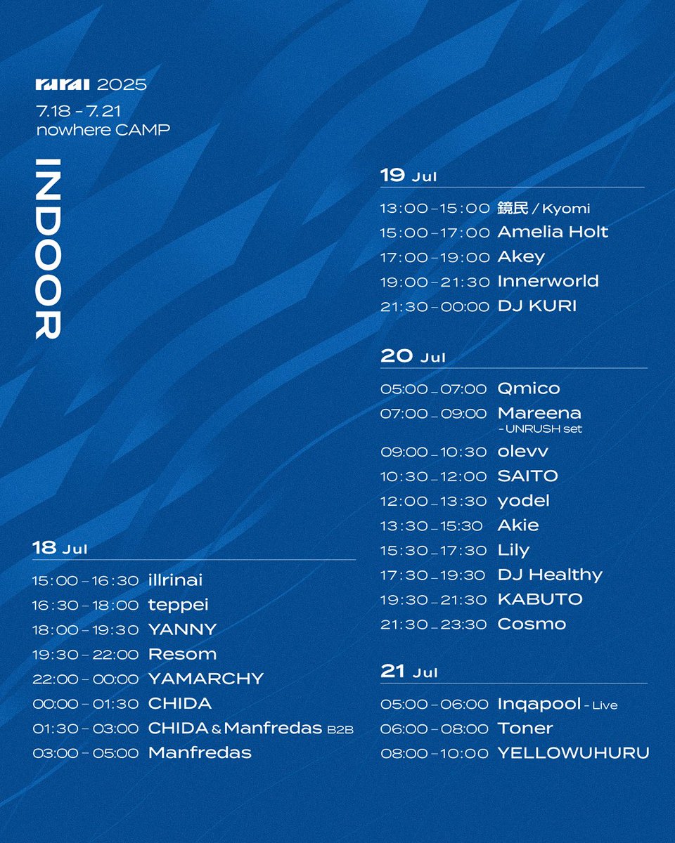 + rural 2025 4 Days Time Table +

rural
