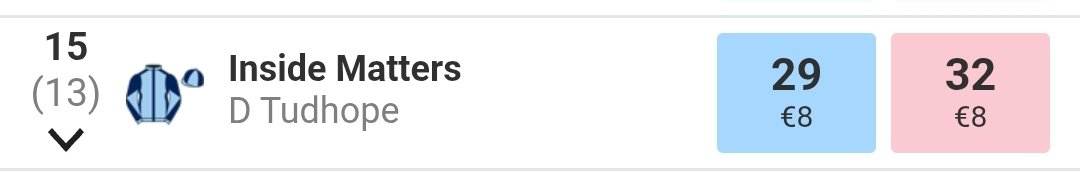 BHA currently ringing trainer asking for riding instructions before possible NR