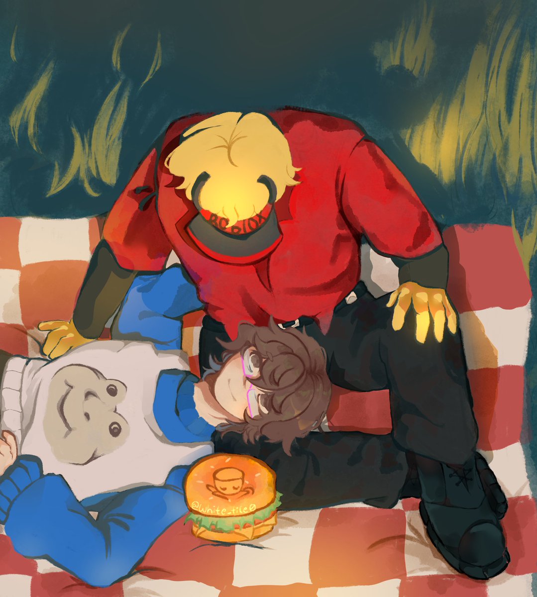 White_tile0's tweet photo. My fyp is feeding me sm pizzaburger, i love it

#pizzaburger #Forsaken #elliotforsaken #007n7 https://t.co/HUSSfX4IU6