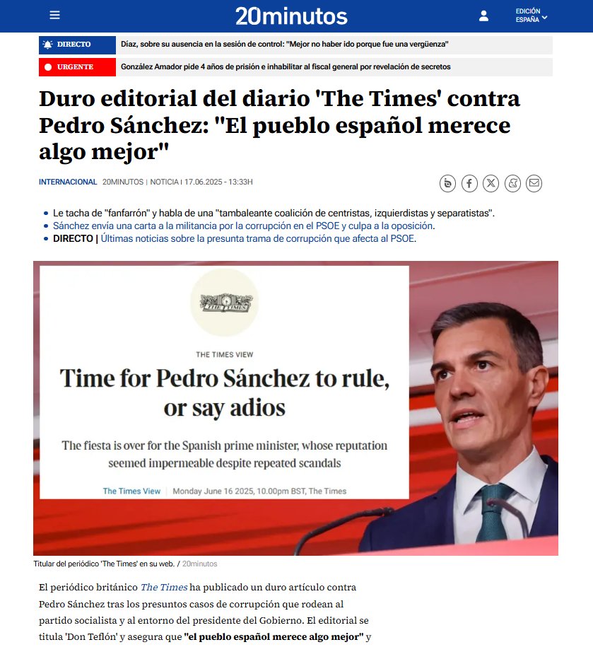 DON TEFLÓN Y LA SARTÉN QUE SE CREE CACEROLA

The Times lo ha dicho sin ambages: a Pedro Sánchez le llaman ya "Don Teflón", como a John Gotti, aquel mafioso de traje caro que salía indemne de todos los juicios... hasta que dejó de hacerlo. A Sánchez, de momento, todo le resbala:
