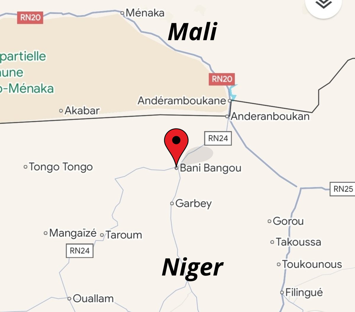 🟥▪️Niger🇳🇪 - Banibangou : L’EIGS s’est emparé ce jeudi de la ville située dans la région de Tillabéri, à l’extrême ouest du Niger, non loin de la frontière avec le Mali. Les camps de l’armée et de la Garde nationale sont tombés. Les terroristes, ont occupé la ville, pillé et mis
