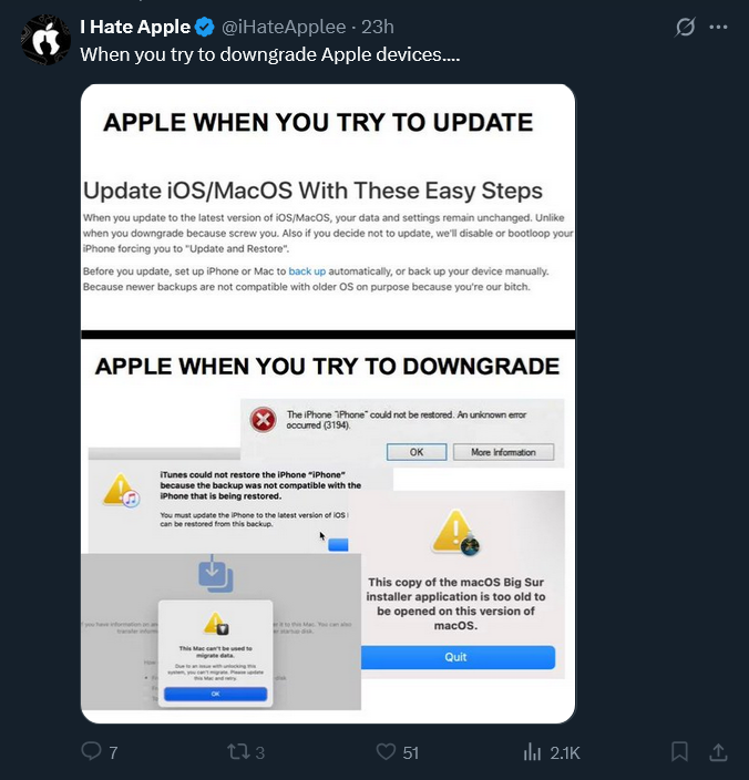 stupid tech takes tweet media