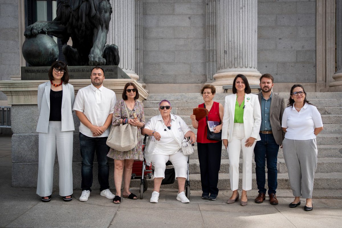 El Patronato de Protección a la Mujer fue un dispositivo franquista de represión ¡hasta 1985! 
Hemos presentado una iniciativa para modificar la Ley de Memoria Democrática y reconocer como víctimas, a quienes sufrieron su violencia institucional
verdesequo.es/reclamamos-jus…