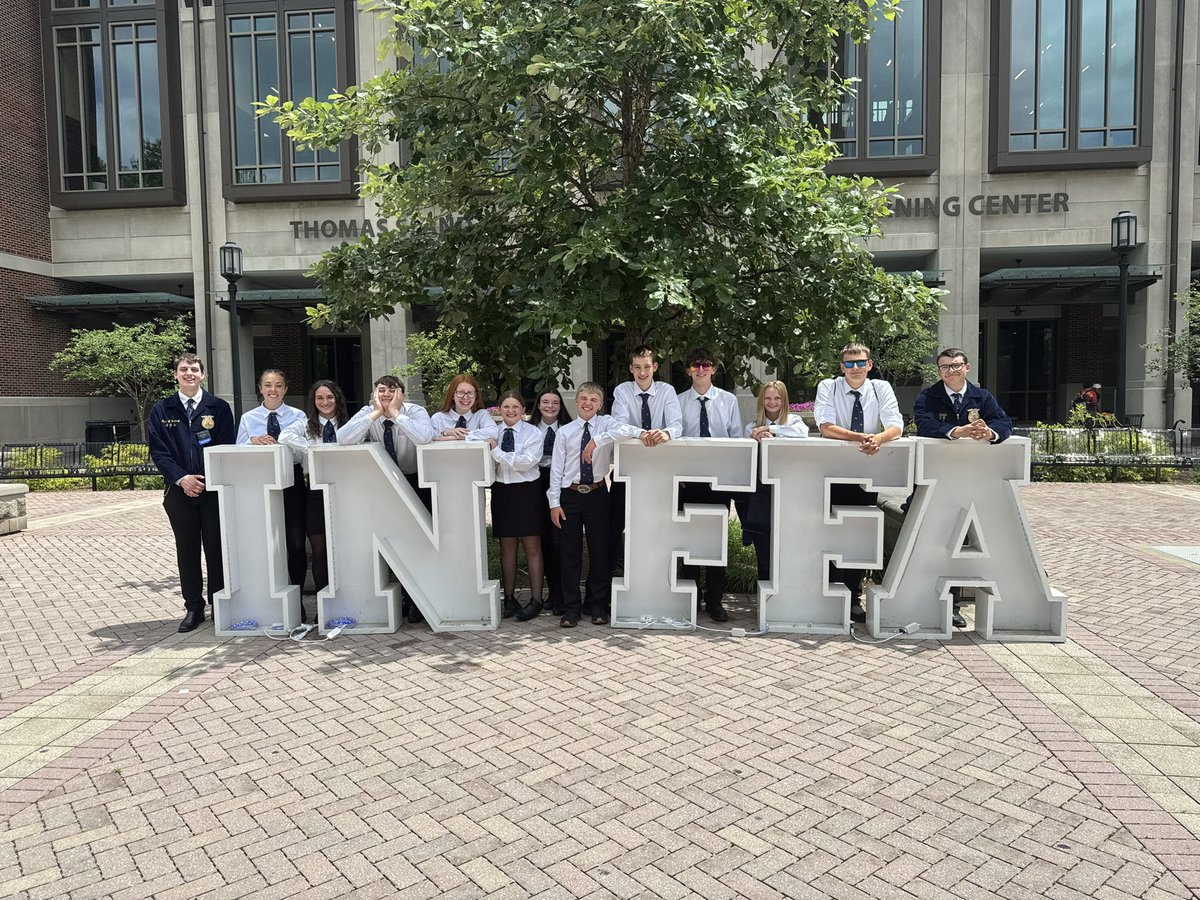 During the 2nd General Session, NM FFA Dairy Judging team was recognized on stage as the 1st place recipient of the Dairy Cattle Evaluation. 

It has been a great week! Congratulations!