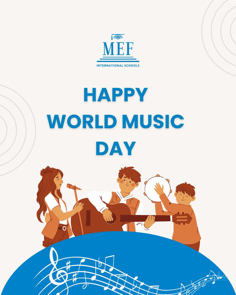 Tune in to the unifying power of music.
Happy World Music Day!

#MEFInternationalSchools