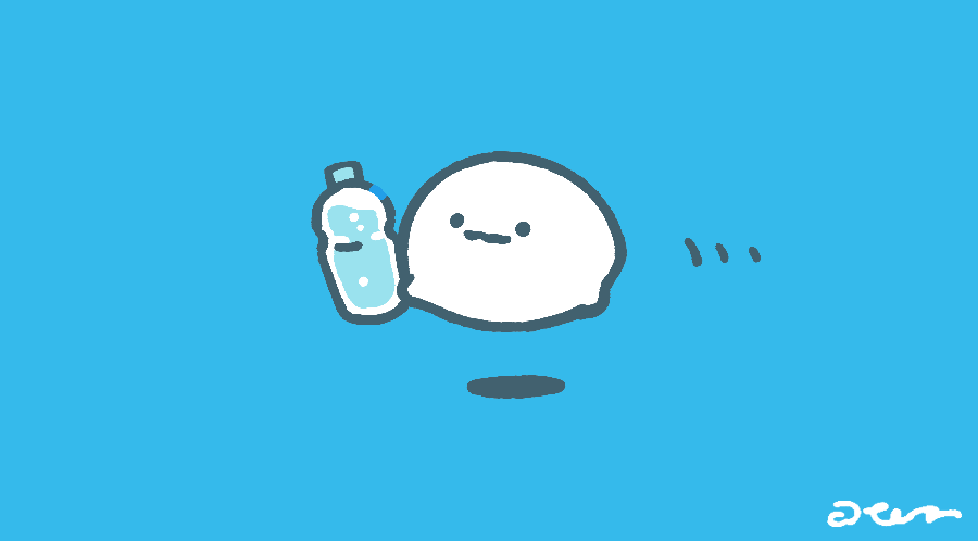 te___tr's tweet photo. 水分とりましょうね⚪️🥤 https://t.co/MyiDoL1dCv